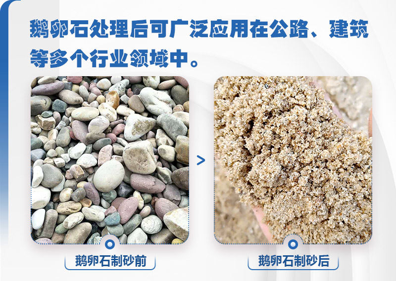 對(duì)輥破碎機(jī)制砂效果