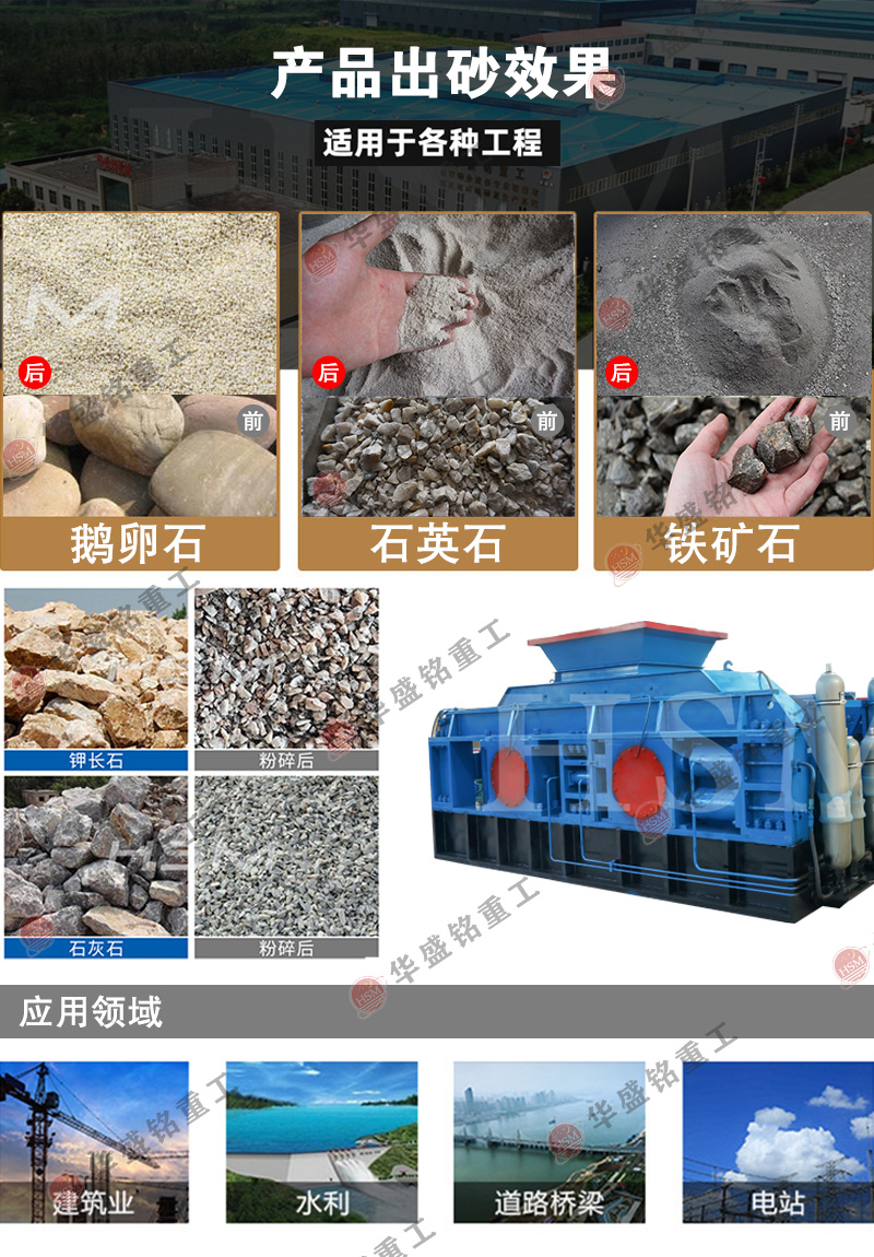液壓對輥破碎機(jī)廠家